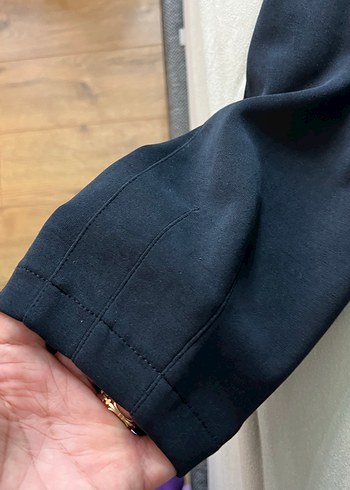 Modal Kumaş Büyük Beden Ceket - Görsel 5