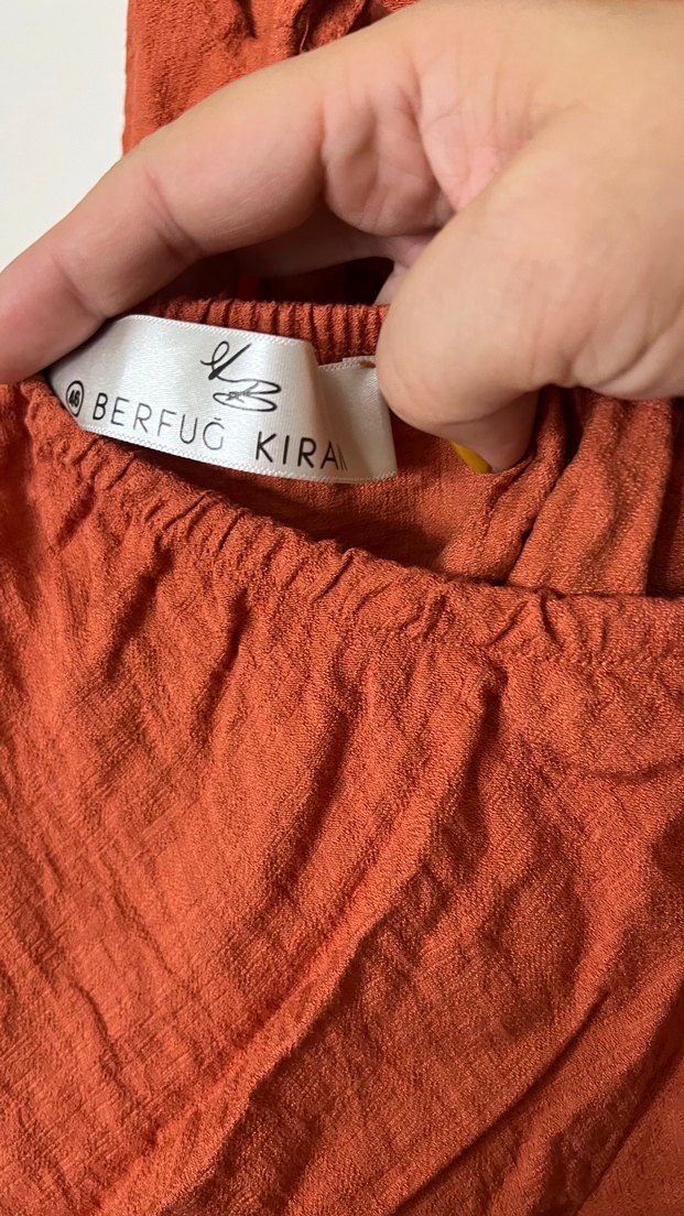 Berfuğ Kıran Büyük Beden Degaje Elbise - Görsel 3