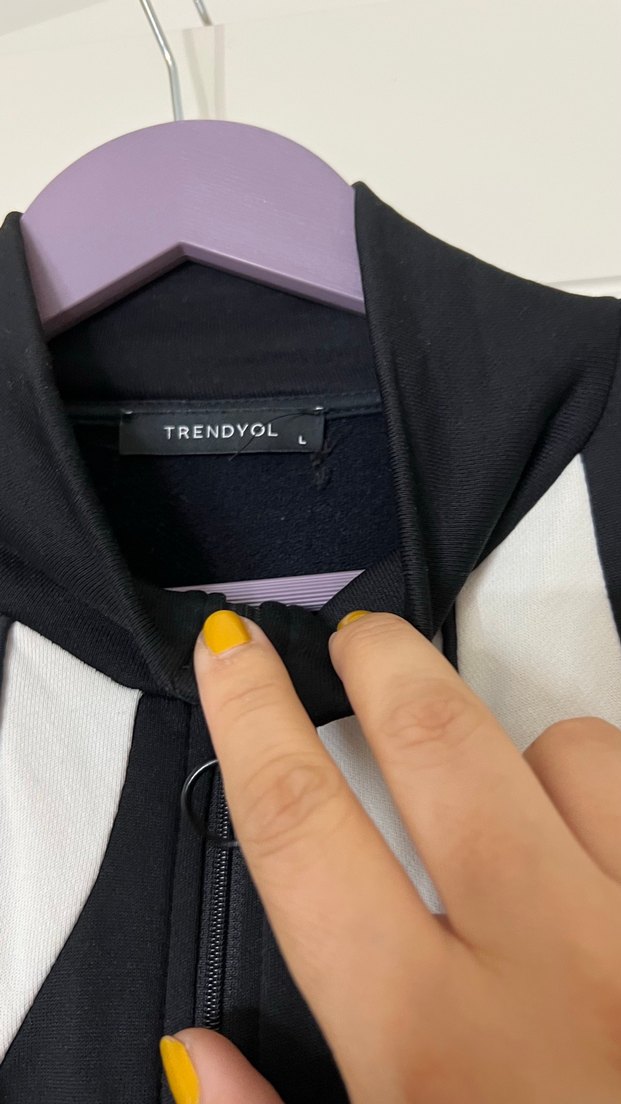 Crop eşofman üstü - Görsel 2