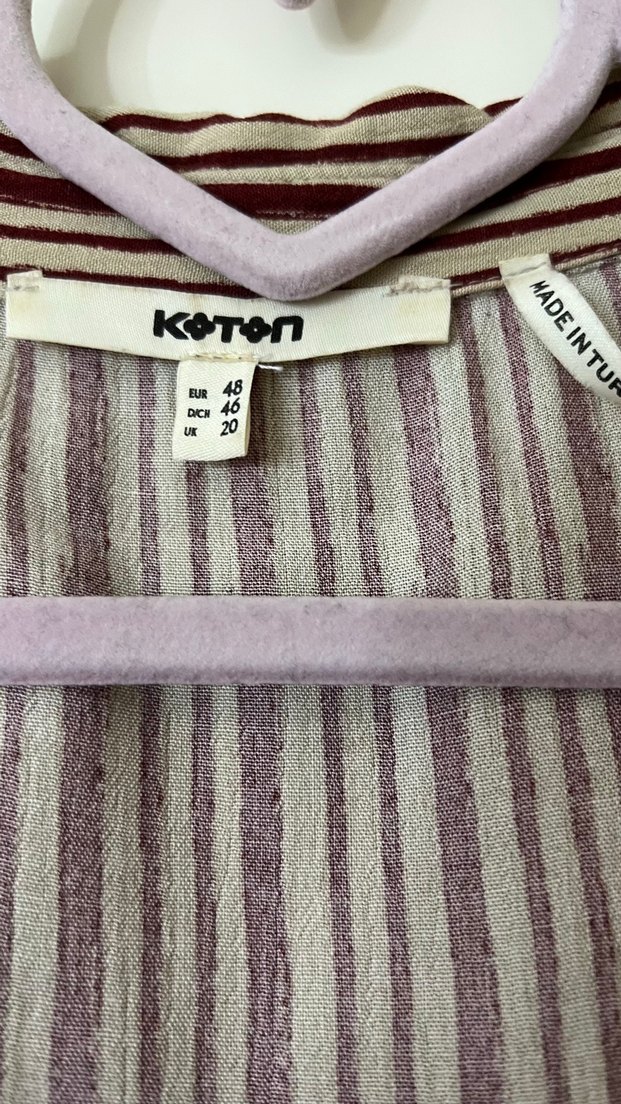 Koton gömlek elbise - Görsel 2