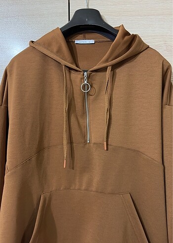 m Beden camel Renk Sweatshirt