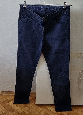 Defacto lacivert slimfit pantolon 
