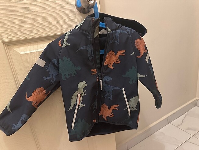 24-36 Ay Beden lacivert Renk H&M dinazorlı mont