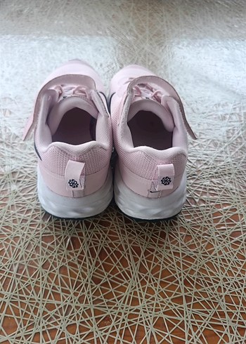 Pembe Kadın Spor Ayakkabı Cırt Cırtlı - Görsel 4