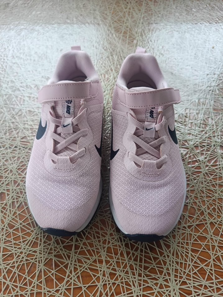 Pembe Kadın Spor Ayakkabı Cırt Cırtlı - Görsel 3