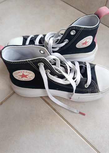 Converse  Siyah Beyaz Spor Ayakkabı - Görsel 3