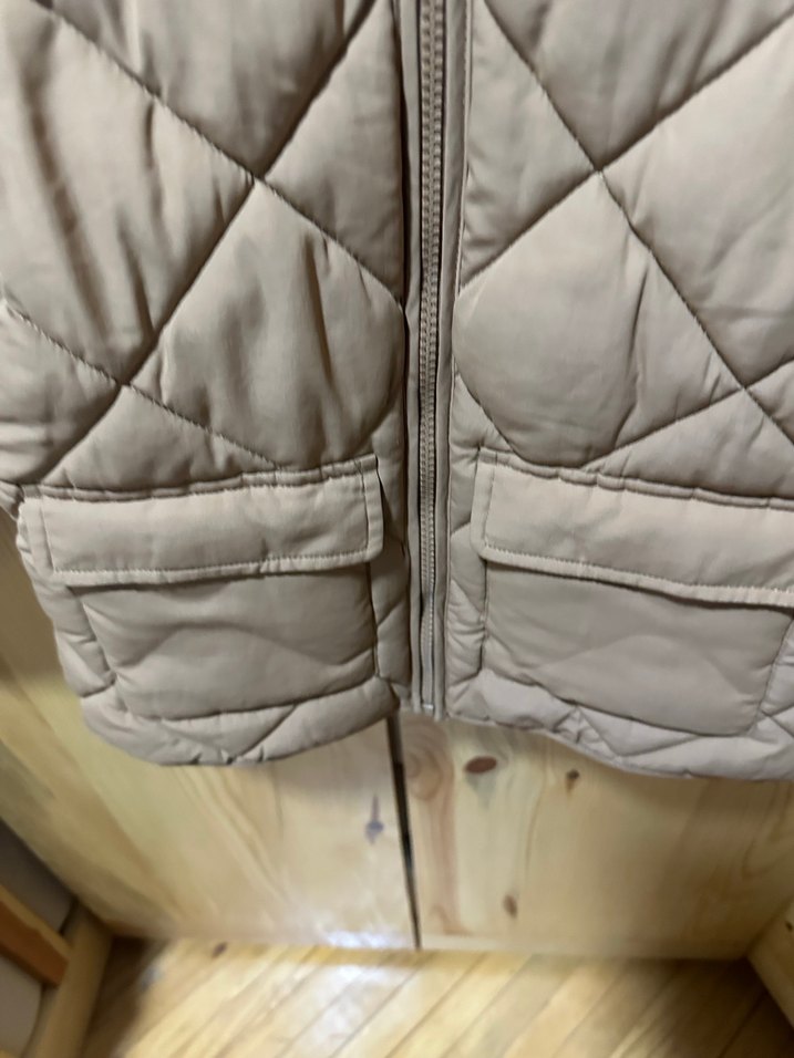 Erkek Çocuk Bej Kapitone Mont - Görsel 3