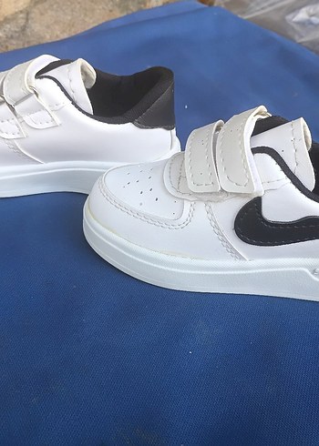 Beyaz Erkek Çocuk Spor Ayakkabı Velcro - Görsel 11
