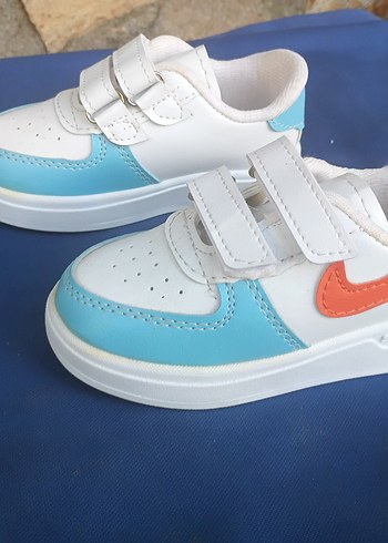 Beyaz Erkek Çocuk Spor Ayakkabı Velcro - Görsel 13