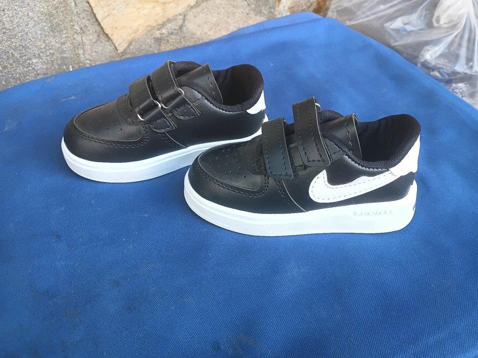 Beyaz Erkek Çocuk Spor Ayakkabı Velcro - Görsel 3