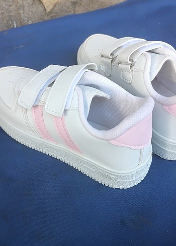 Siyah Beyaz Erkek Çocuk Spor Ayakkabı - Görsel 4