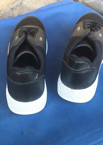 Siyah Beyaz Erkek Çocuk Spor Ayakkabı - Görsel 5