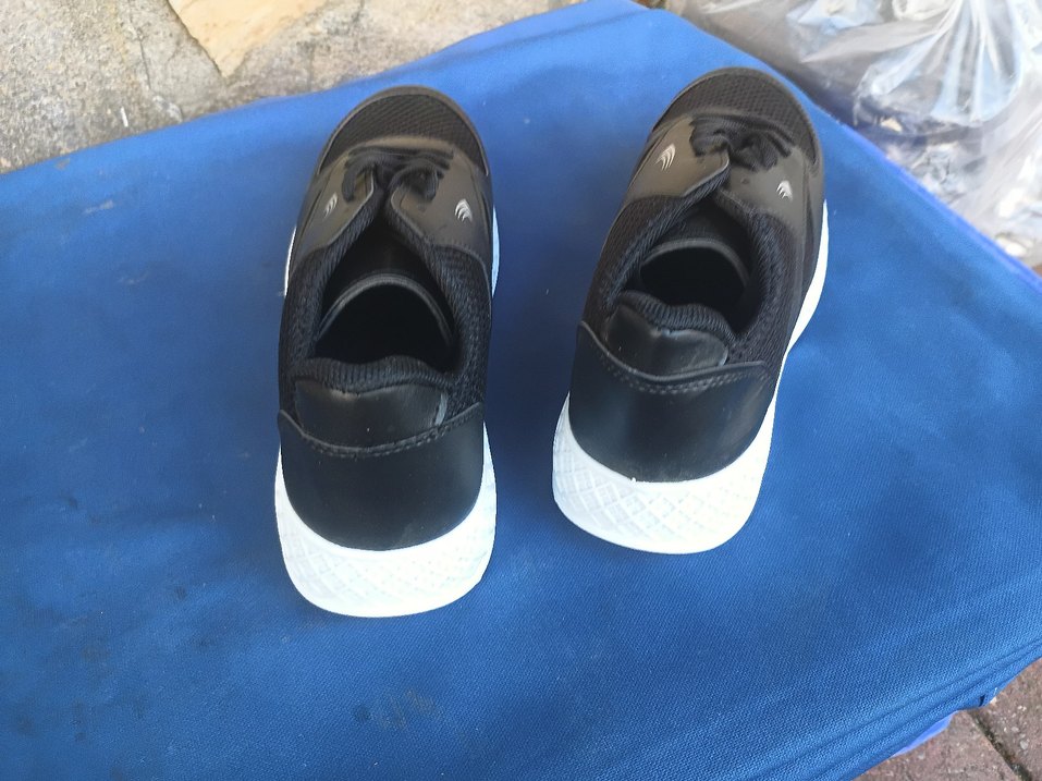 Siyah Beyaz Erkek Çocuk Spor Ayakkabı - Görsel 5