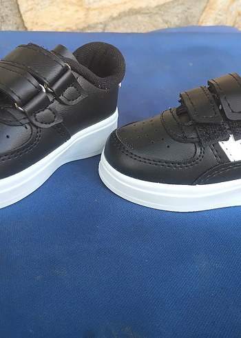 Beyaz Erkek Çocuk Cırt Cırtlı Spor Ayakkabı - Görsel 7