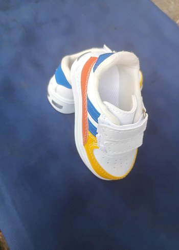 Beyaz Erkek Çocuk Cırt Cırtlı Spor Ayakkabı - Görsel 15