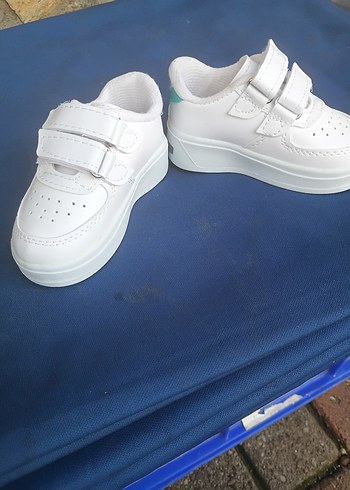 Beyaz Erkek Çocuk Cırt Cırtlı Spor Ayakkabı - Görsel 10