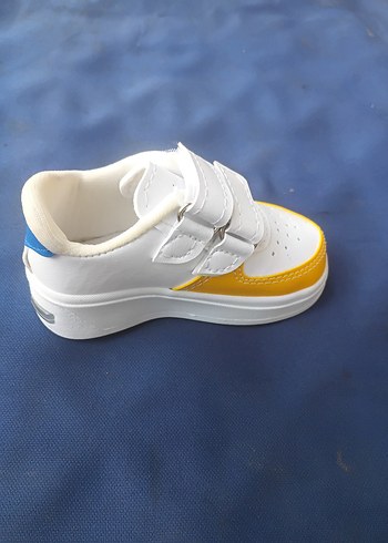 Beyaz Erkek Çocuk Cırt Cırtlı Spor Ayakkabı - Görsel 16