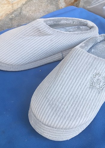 Gri Örgü Erkek Ev Terliği - Görsel 3