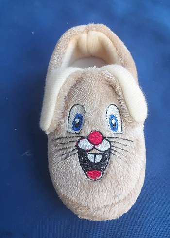 Pembe Barbie Kız Çocuk Sıcak Terlik Velcro - Görsel 3