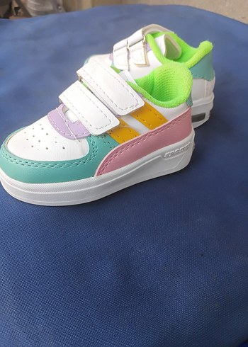 Renkli Erkek Çocuk Sneaker Ayakkabı - Görsel 4