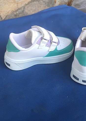 Renkli Erkek Çocuk Sneaker Ayakkabı - Görsel 9