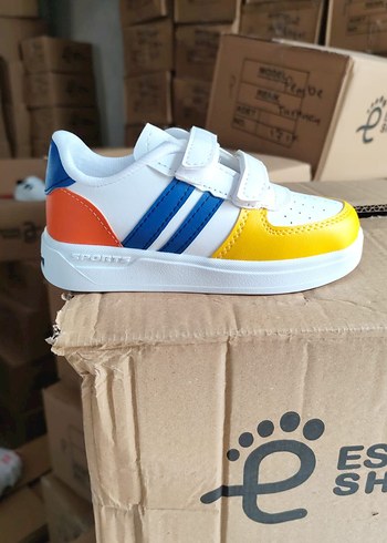 Renkli Erkek Çocuk Sneaker Ayakkabı - Görsel 3