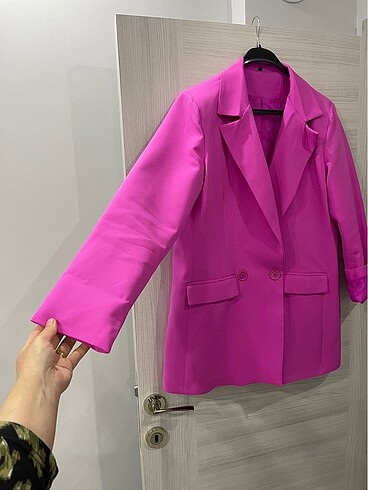 42 Beden pembe Renk Blazer ceket