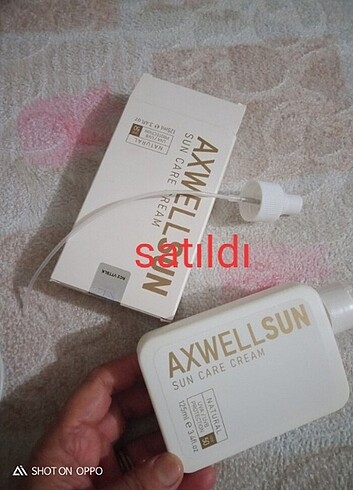 Axwell sun care cream 