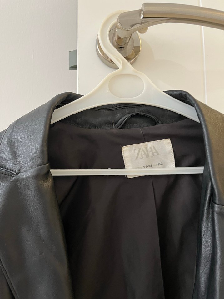 Zara deri ceket - Görsel 2