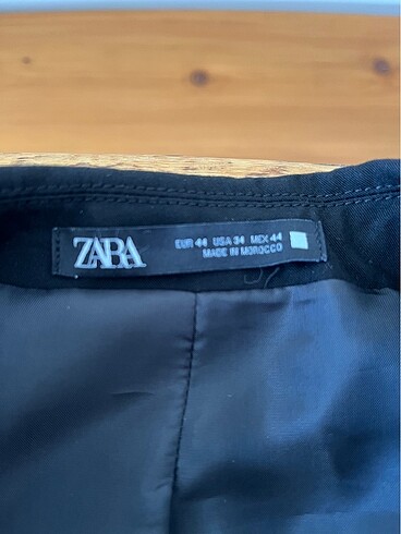46 Beden siyah Renk Zara slim fit blazer