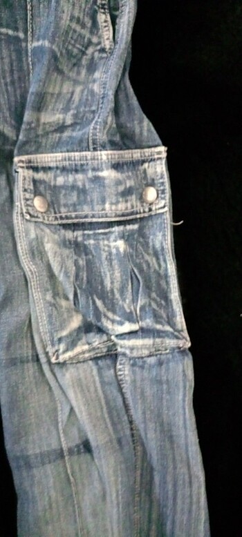 Kız çocuk kargo pamtalon - Görsel 3