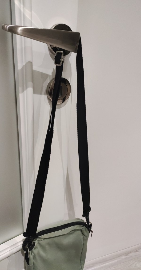 Kadın mor ve yeşil Renkli Çapraz Çanta - Görsel 3