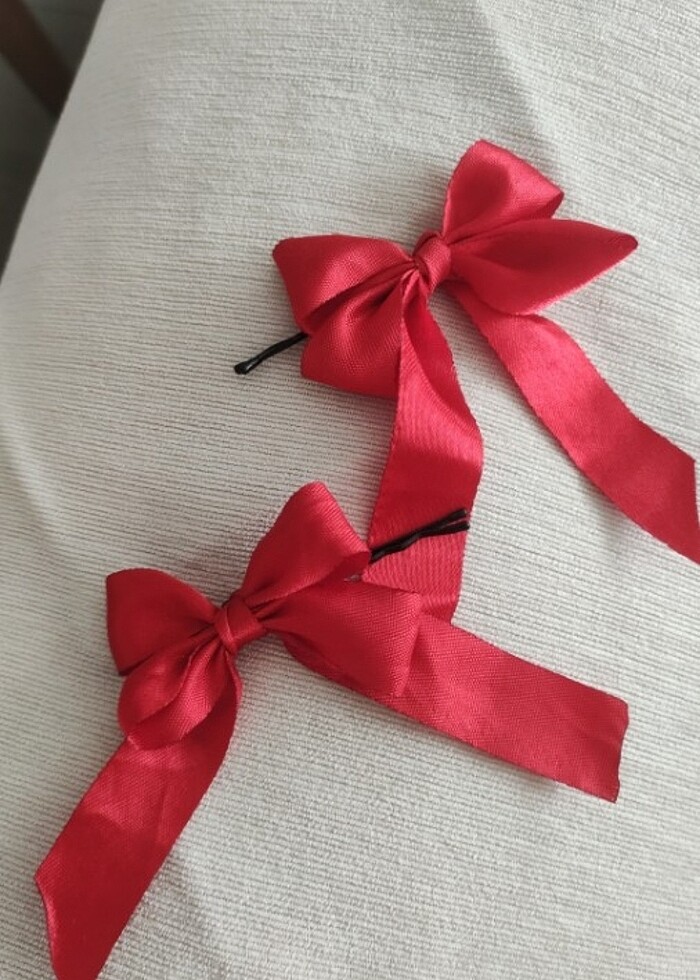 Kız çocuk Kurdele tel toka - Görsel 3