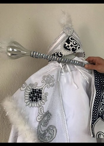 12-13 Yaş Beden beyaz Renk Sünnet kıyafeti
