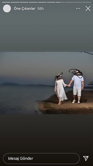 Beyaz elbise