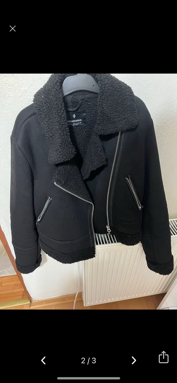 Stradivarius Suni Biker Ceket - Görsel 2