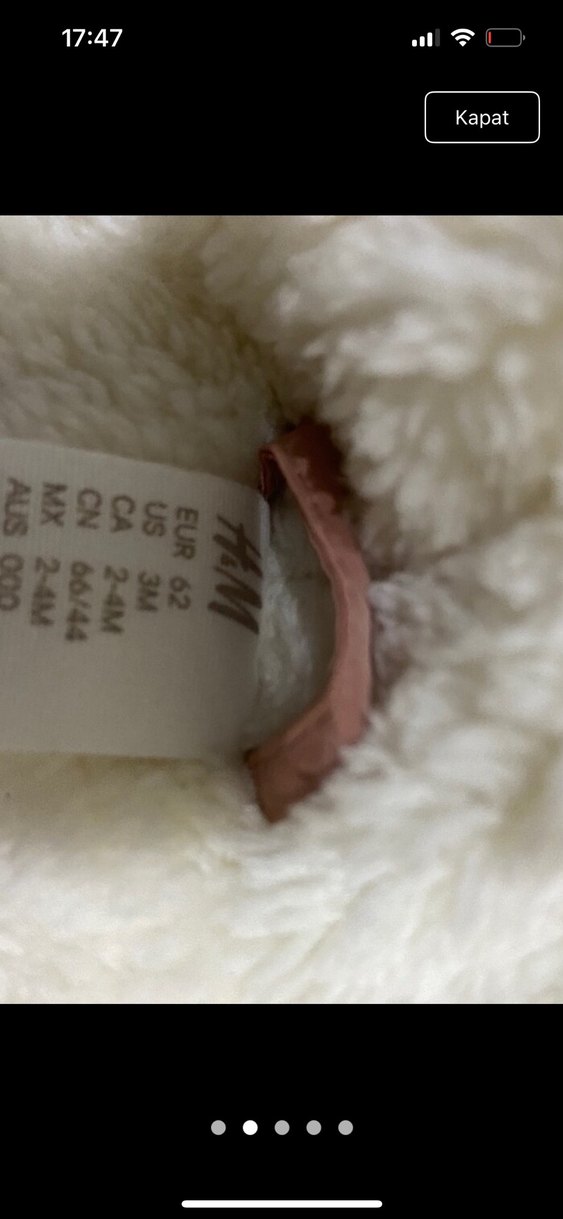 Hm Bebek Astronot Tulum - Görsel 2