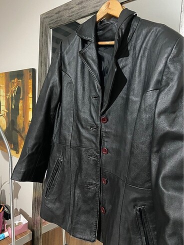 American Vintage Vintage deri ceket