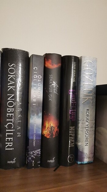 5 adet (4 adet ciltli 1 i ciltsiz) kitap