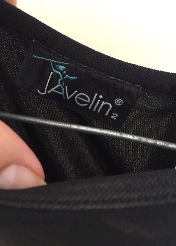 Siyah V Yakalı  Elbise - Görsel 3