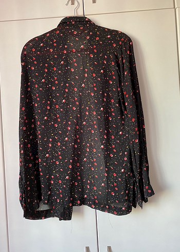 Düğmeli şifon  Gömlek - Görsel 5