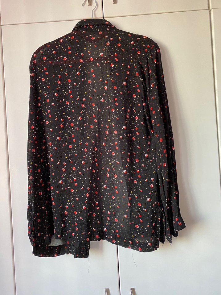 Düğmeli şifon  Gömlek - Görsel 5