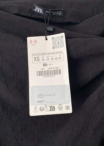 Zara bağlamalı etek - Görsel 3