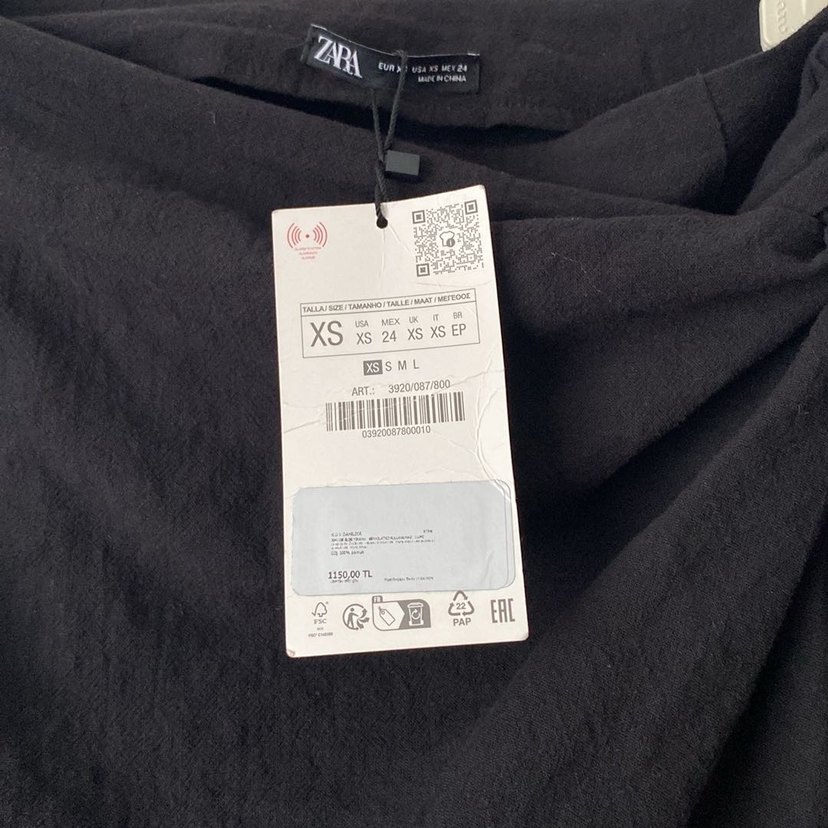 Zara bağlamalı etek - Görsel 3