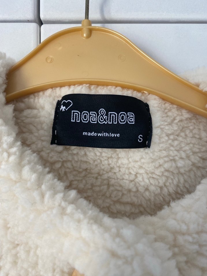 Kadın Beyaz Peluş yelek - Görsel 3