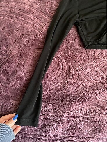 xs Beden Uzun kollu crop