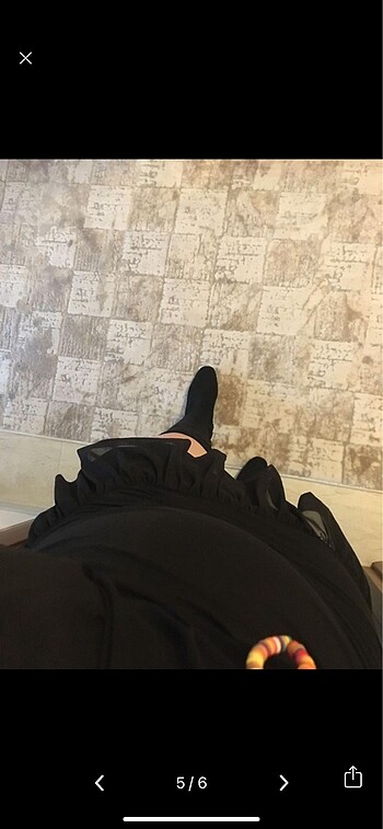 l Beden siyah Renk Siyah elbise
