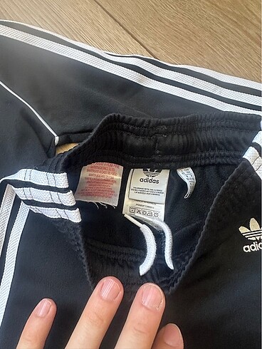 12-18 Ay Beden siyah Renk Adidas eşofman
