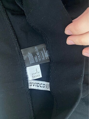 H&M Hm pileli mini etek
