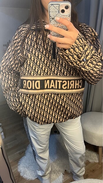 dior kapşon detaylı ceket
